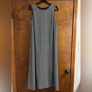 Black and White Polka Dot Dress